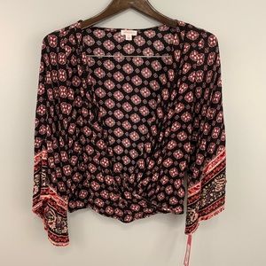 Xhilaration sz sm top/blouse/boho NWT